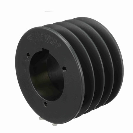 Browning 4 Groove Cast Iron Bushed Bore Multiple Sheave, 4B5V48 4B5V48